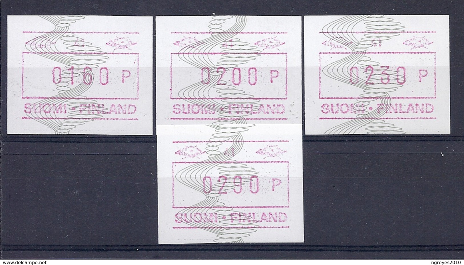 200035020  FINLANDIA YVERT  DISTRIB.  Nº   22a - Paketmarken