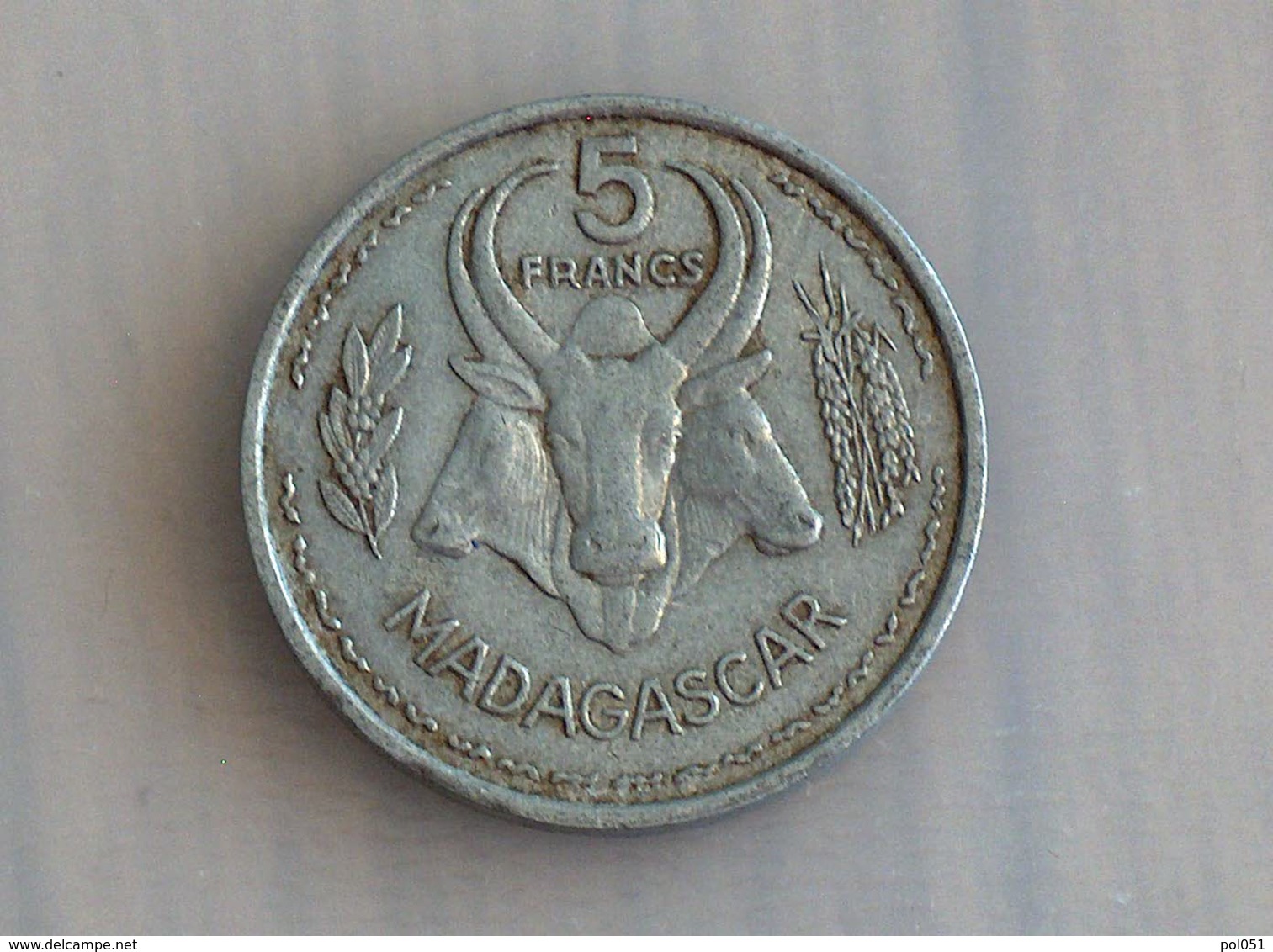 Madagascar 5 Francs 1953 - Madagascar