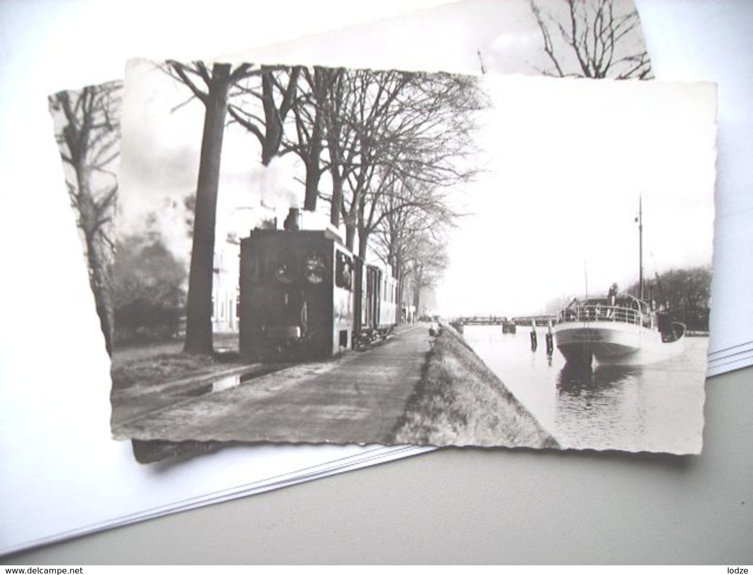 Nederland Holland Pays Bas Domburg Met Tram En Boot Voor 1940 - Domburg