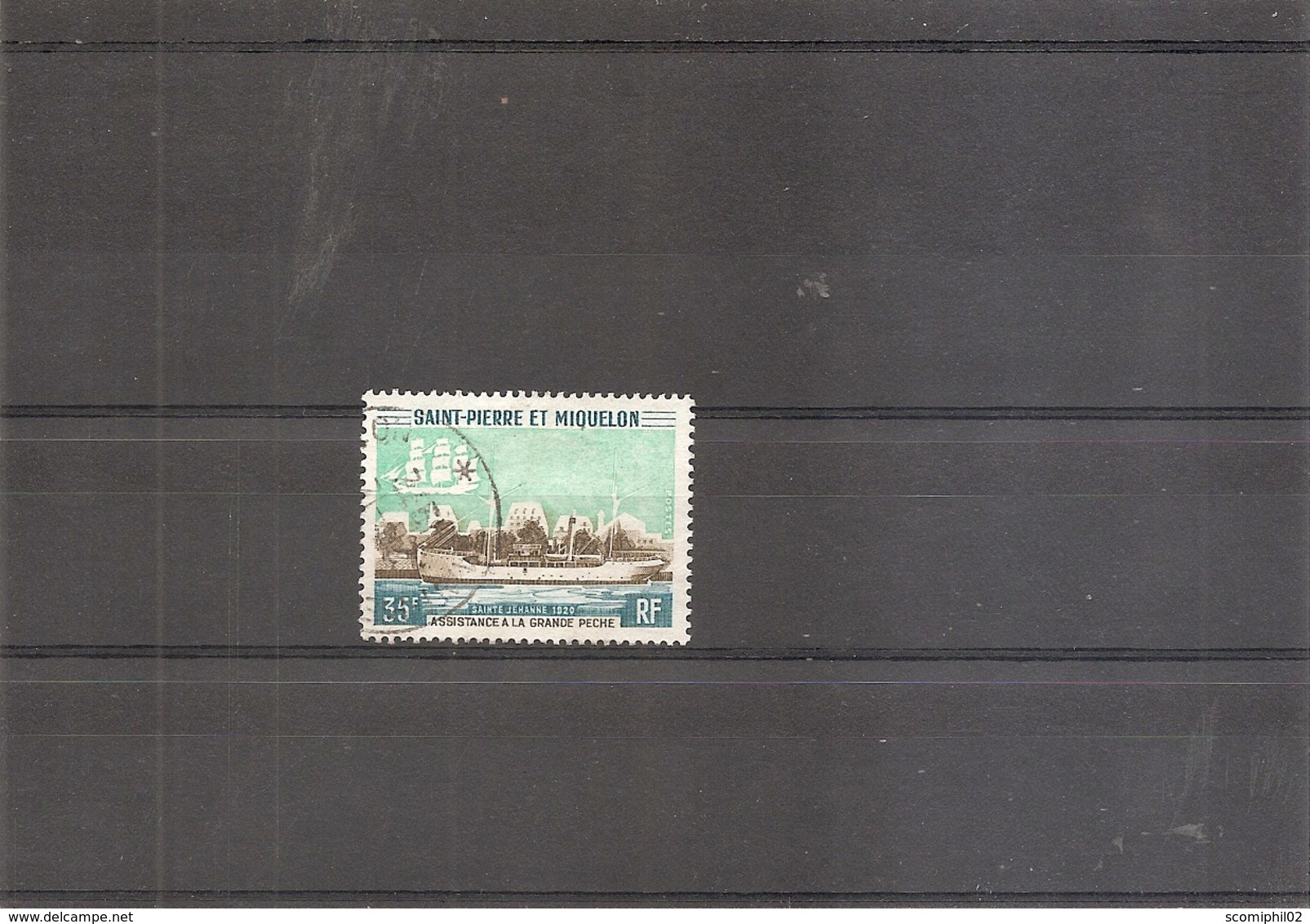 Saint-Pierre Et Miquelon - Bateaux ( 411 Oblitéré) - Used Stamps