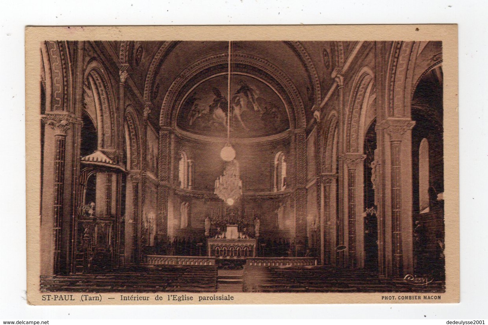 Mar20    8187438  St Paul  Intérieur De L'église - Saint Paul Cap De Joux