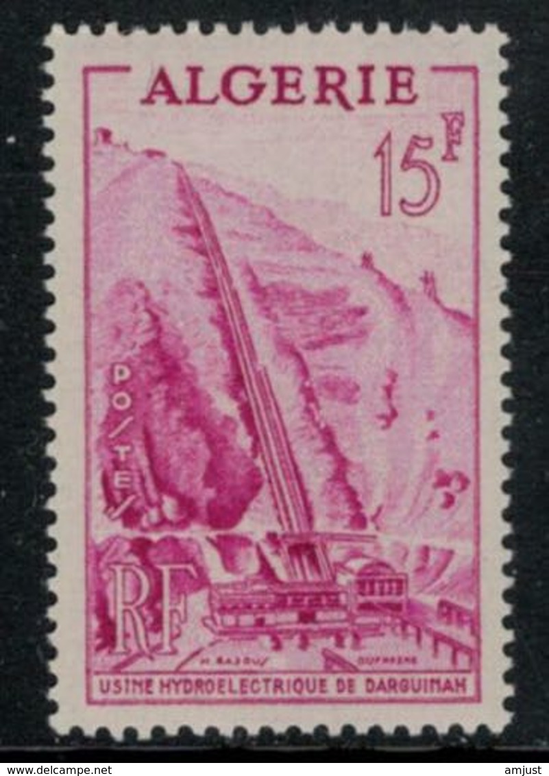 Algérie // 1950-1962  // 1954 //  Inauguration De L'usine Hydroélectrique Neufs ** MNH (sans Charnières) No.313 Y&T - Unused Stamps