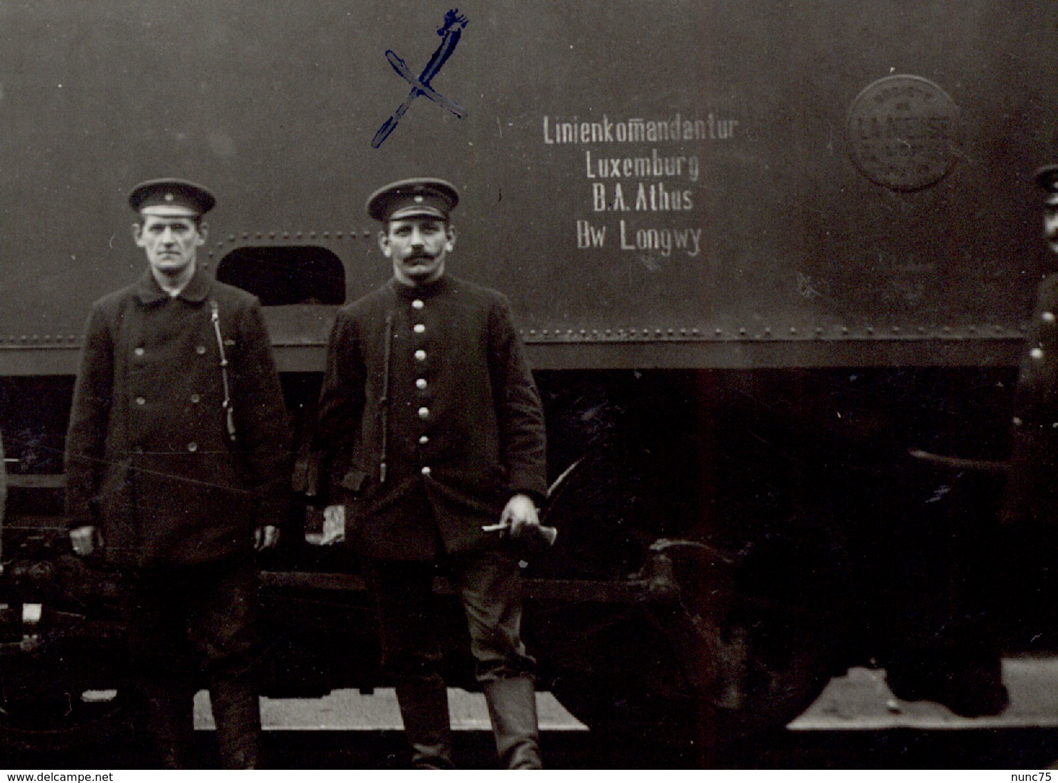 NEW - Ww1 Athus Longwy Luxemburg Luxembourg 1. Weltkrieg 1ère Guerre 1914 1915 1916 1917 1918 1919 Train - Luxemburg - Stadt