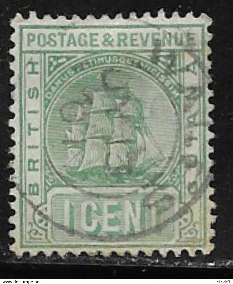 British Guiana Scott # 131 Used Ship, 1890 - British Guiana (...-1966)