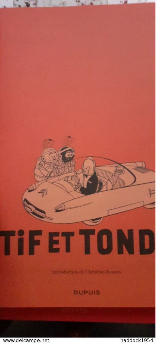 L'intégrale Tif Et Tondu 1960-1961 MARCEL DENIS Dupuis 2019 - Tif Et Tondu