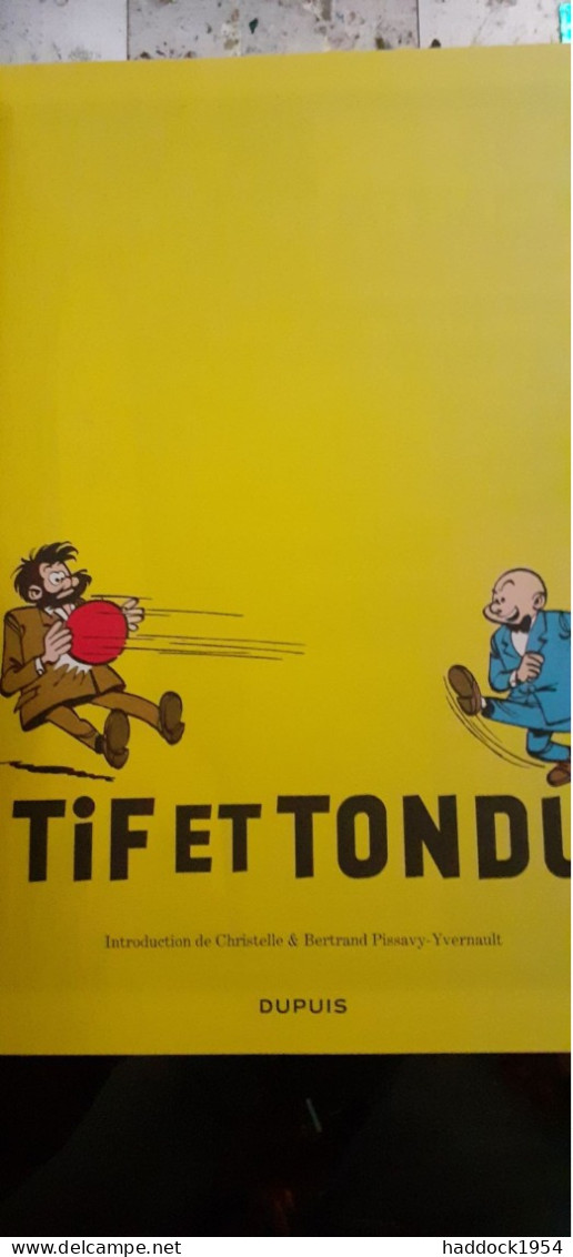 L'intégrale Tif Et Tondu 1964-1965 WILL ROSY  Dupuis 2020 - Tif Et Tondu