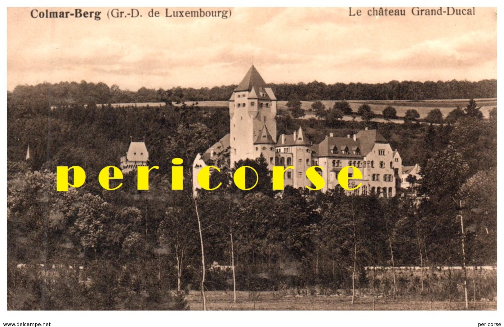 Colmar Berg  Le Château  Grand Ducal - Colmar – Berg