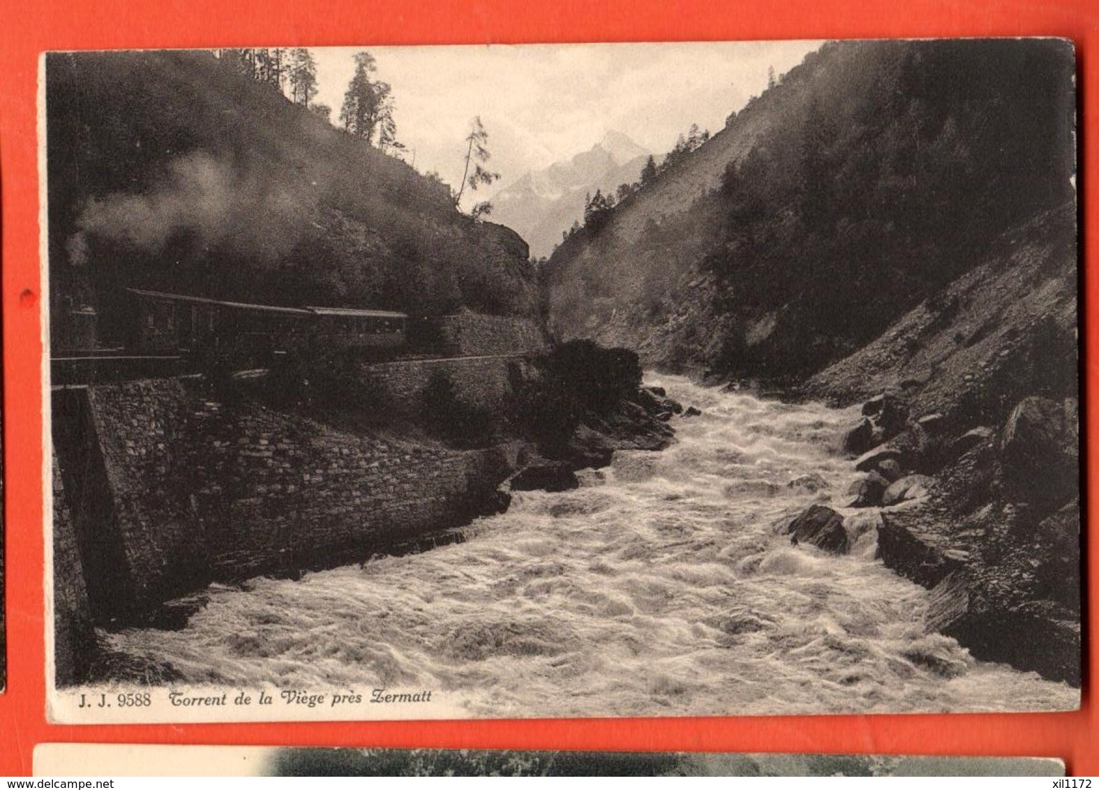 FPB-36 Torrent De La Viège Près Zermatt, Vispertal.  Nicht Gelaufen Jullien 9588 Nicht Gelaufen - Viège