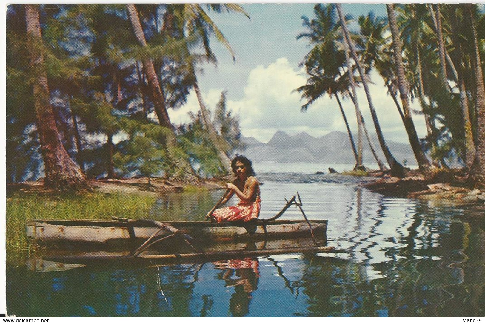 Tahiti  - Retour De La Pêche  Non écrite R1 - Polynésie Française