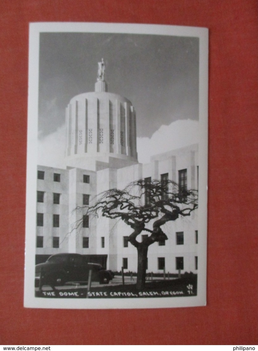 RPPC  The Dome State Capitol    Oregon > Salem  Ref 3953 - Salem