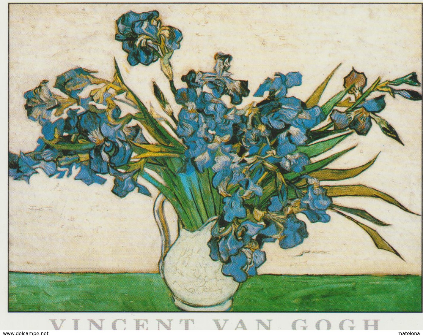 ETATS UNIS NY NEW YORK CITY THE METROPOLITAN MUSEUM VINCENT VAN GOGH IRIS 1853-1890 - Musées