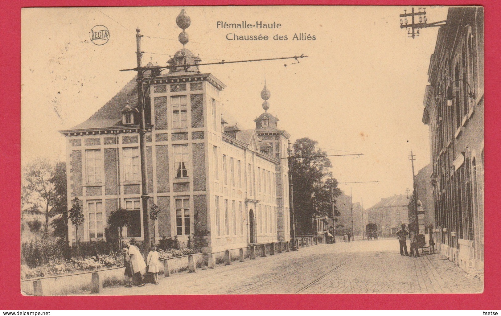 Flémalle-Haute - Chaussée Des Alliés -1925 ( Voir Verso ) - Flémalle