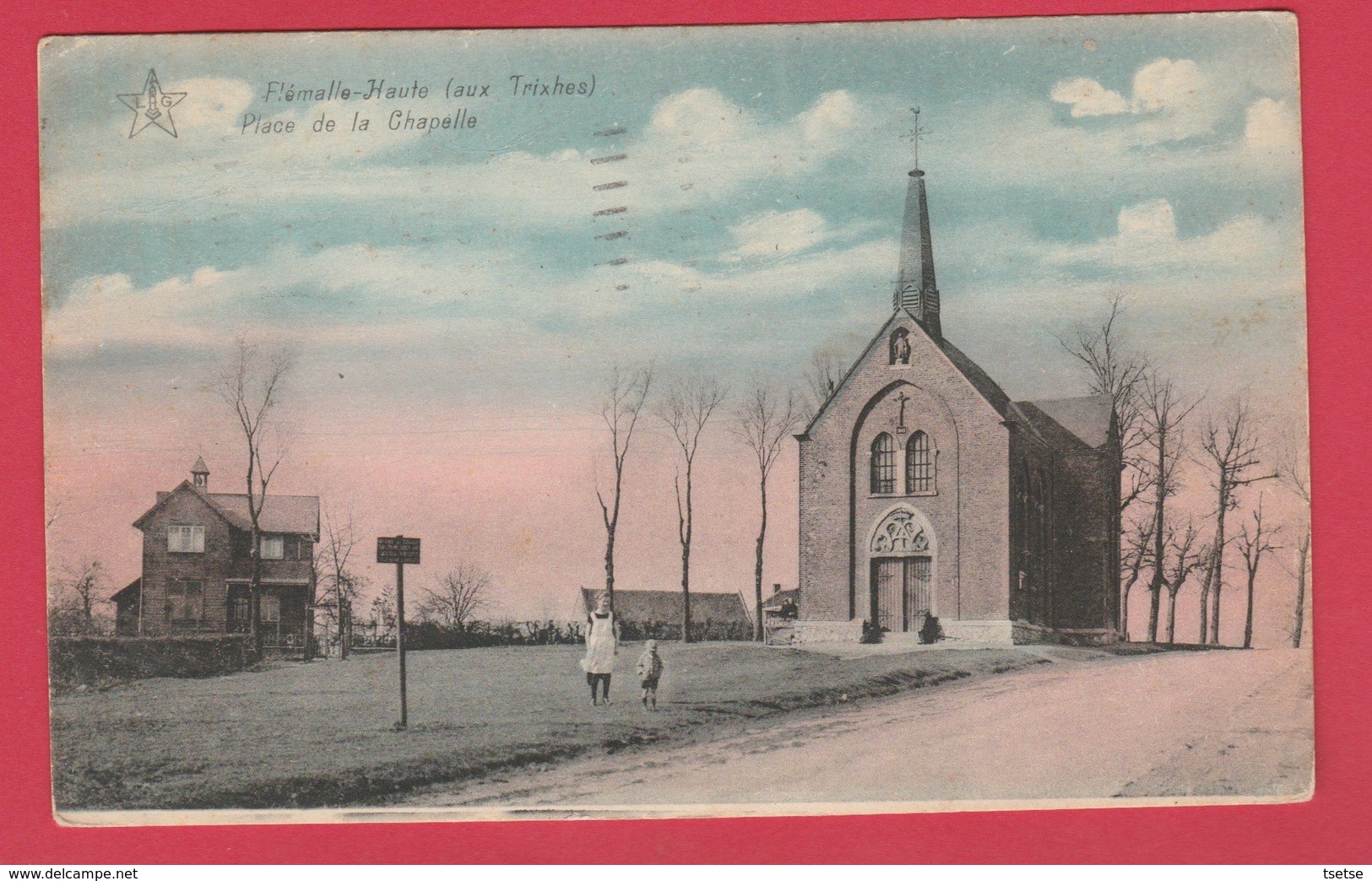 Flémalle-Haute - Place De La Chapelle -1936 ( Voir Verso ) - Flémalle