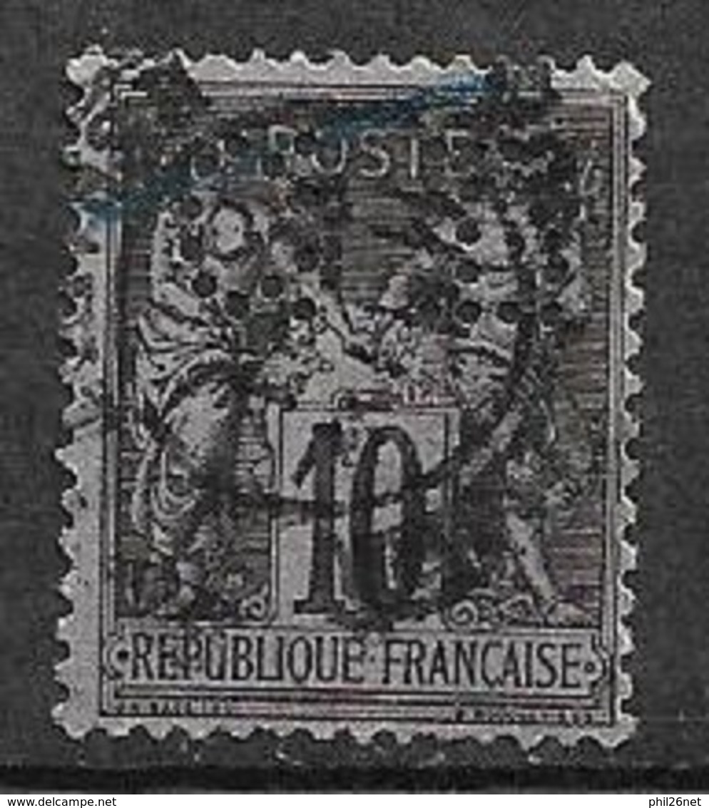 France N° 89    Oblitéré B/ TB  Perforé  CL  Type  2    B/TB      - Sonstige & Ohne Zuordnung