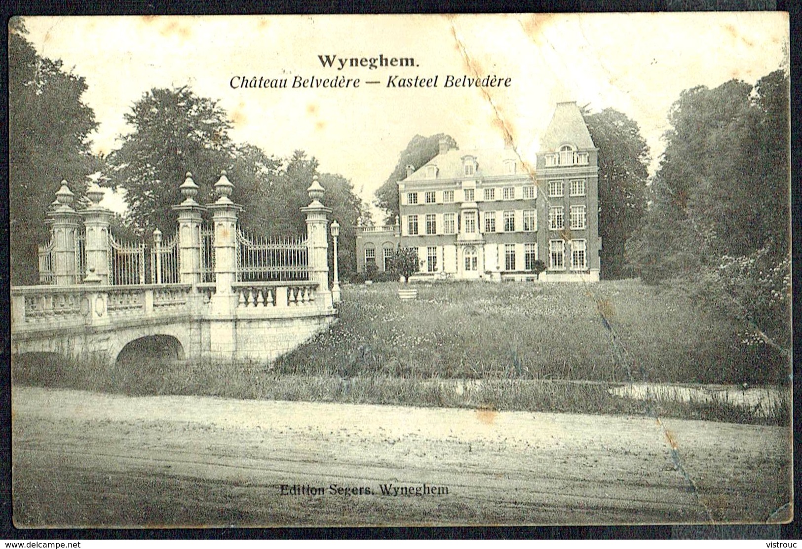 WYNEGHEM - Kasteel Belvedère - Château Belvedère - Circulé - Circulated - Gelaufen - 1911. - Wijnegem