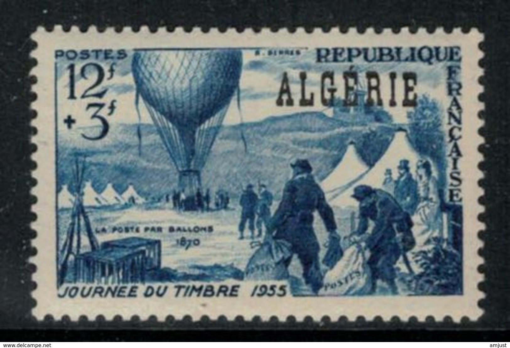 Algérie // 1950-1962  // 1955 // Journée Du Timbre, Neufs ** MNH (sans Charnières) No.325 Y&T - Ongebruikt