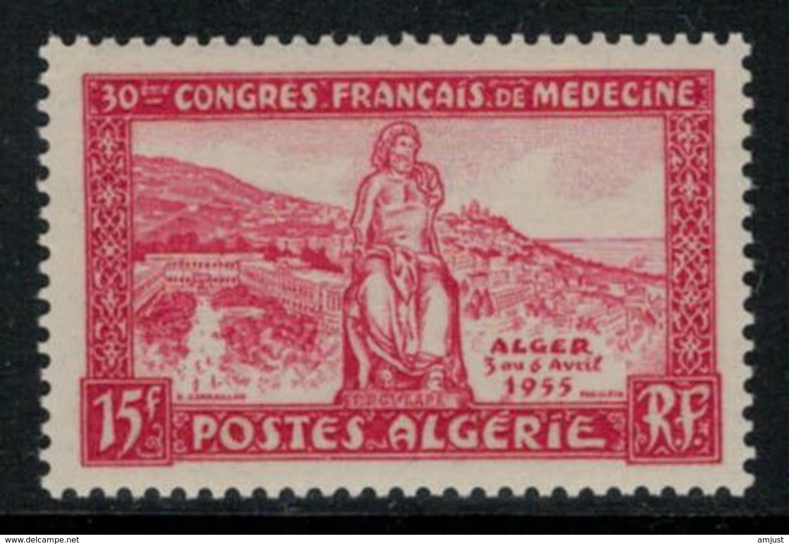 Algérie // 1950-1962  // 1955 // 30ème Congrès De Médecine à Alger, Neufs ** MNH (sans Charnières) No.326 Y&T - Nuevos