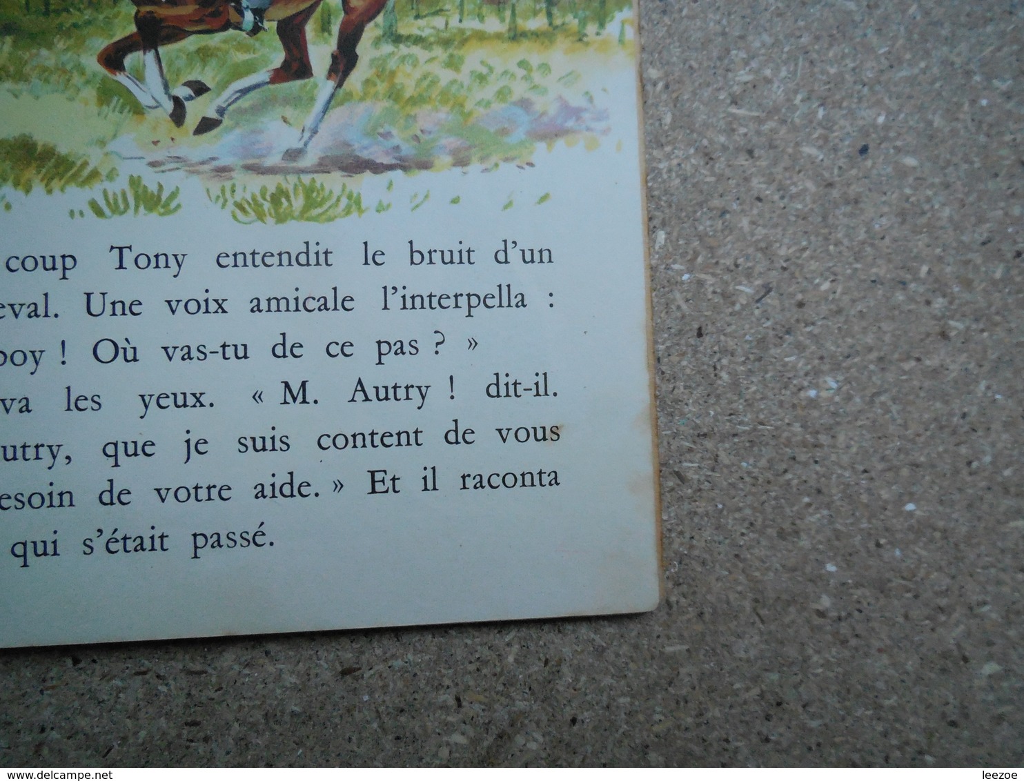 GENE AUTRY mon petit livre d'argent 1955, rare.......4A010320