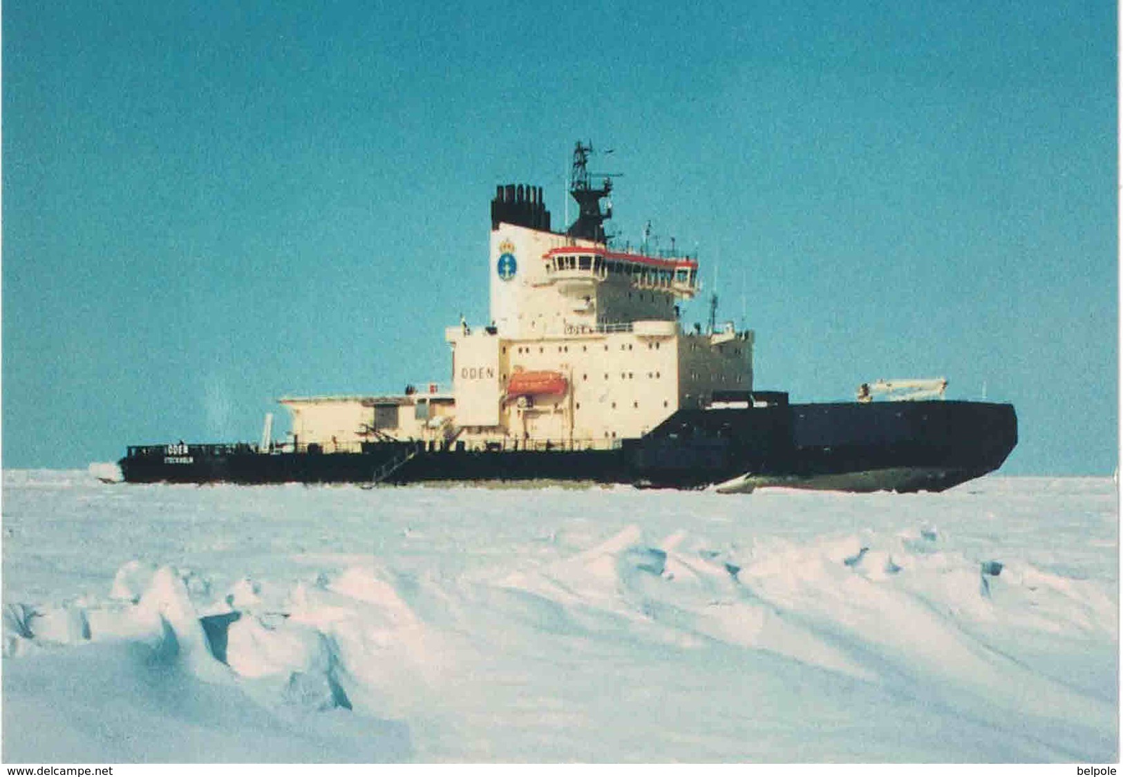 Swedish Icebreaker ODEN - First Non Nuclear Ship On Geographical Nort Pole - Longyearbyen 26 SEP 2005 - Poolshepen & Ijsbrekers