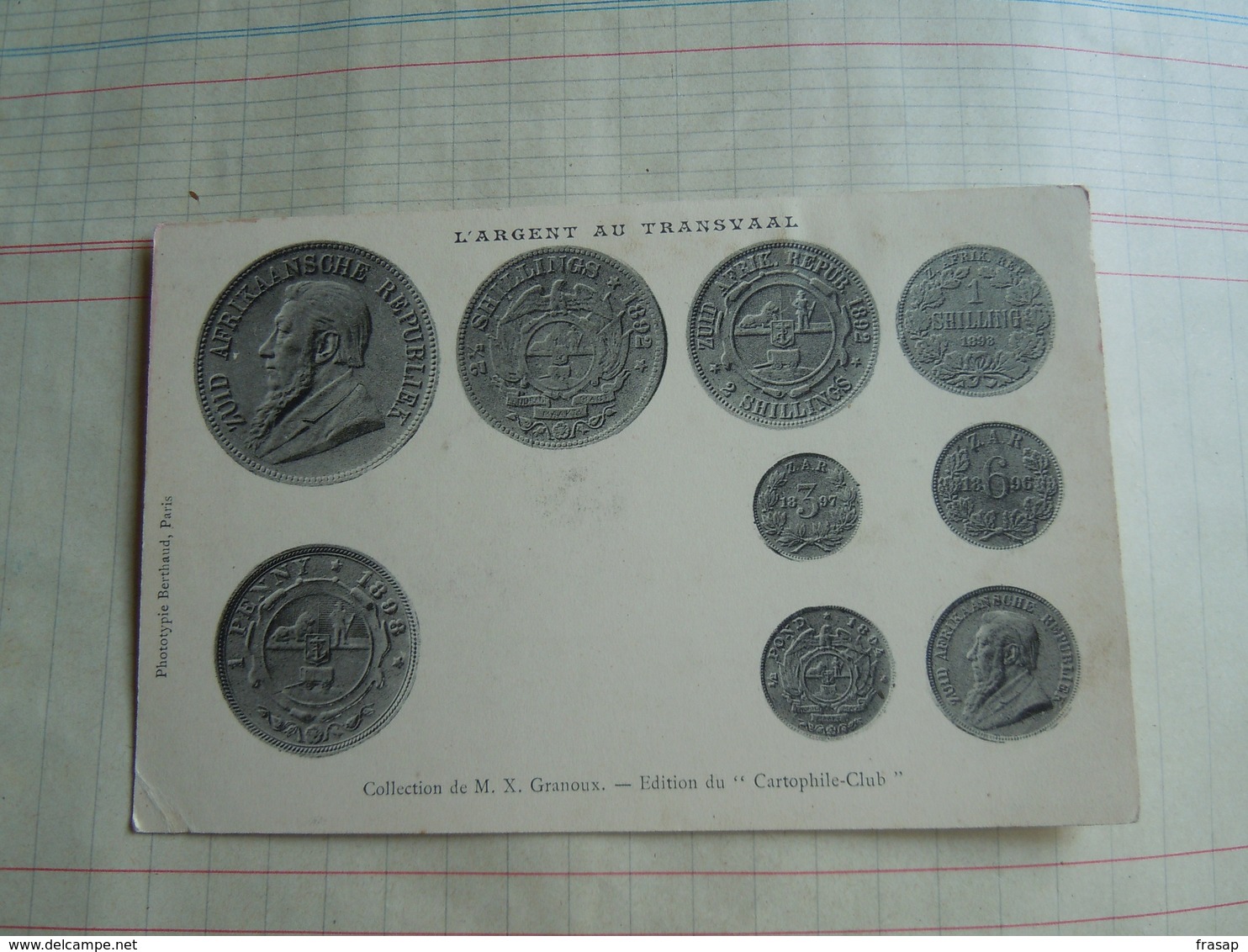 L ARGENT AU TRANSVAAL - Coins (pictures)