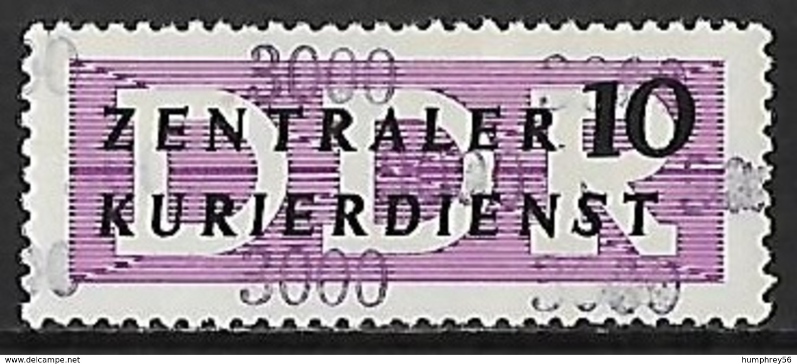 1957 - DDR - Michel 10 [Dienstmarken B + 3000] - Mint