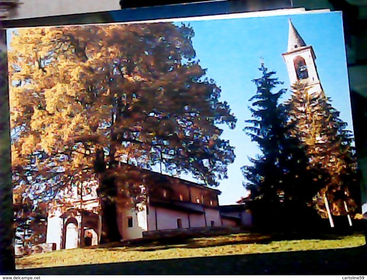 CENTENARO Di FERRIERE (Piacenza) CHIESA SAN PIETRO APOSTOLO VB1990 STAMP TIMBRE 600 LIRE  LICEO GINNASIO COSENZA HN6607 - Piacenza