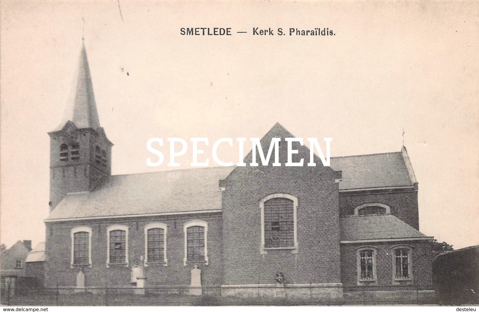 Kerk S. Pharaïldis - Smetlede - Lede