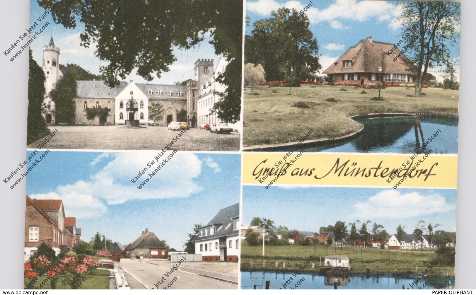 2212 MÜNSTERDORF, Mehrbild-AK - Itzehoe