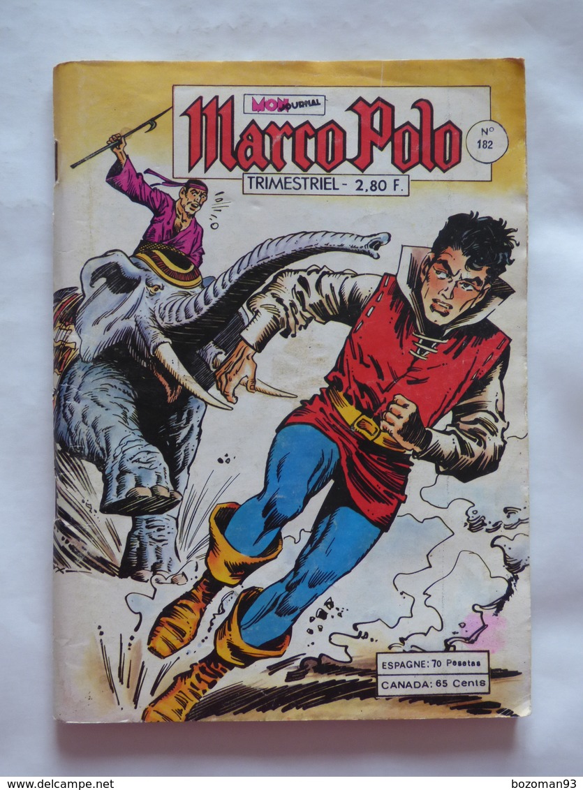 MARCO POLO  N° 182  TBE++++ - Marco-Polo
