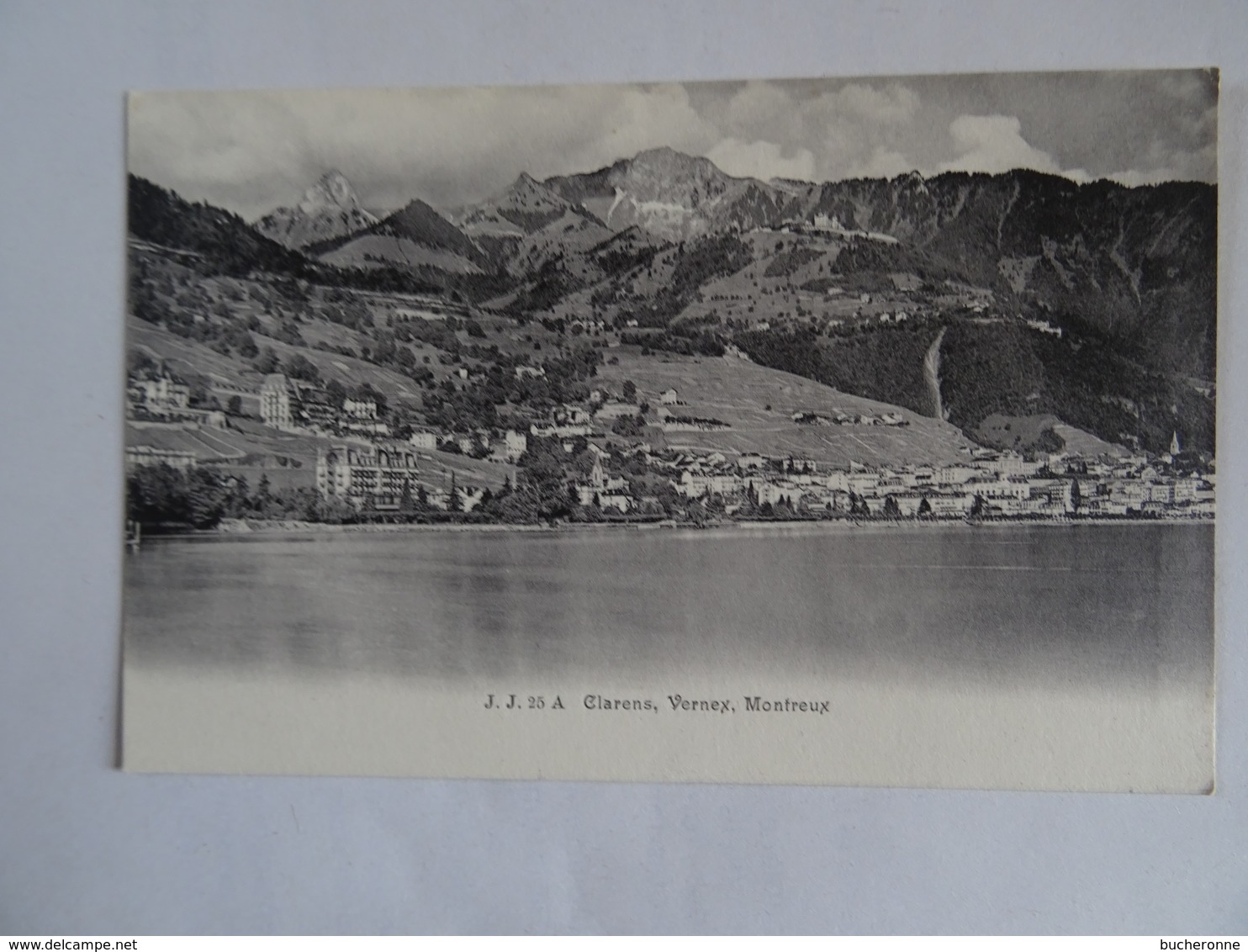 CPA SUISSE Clarens, Vernex, Montreux Dos Simple  TBE - Montreux