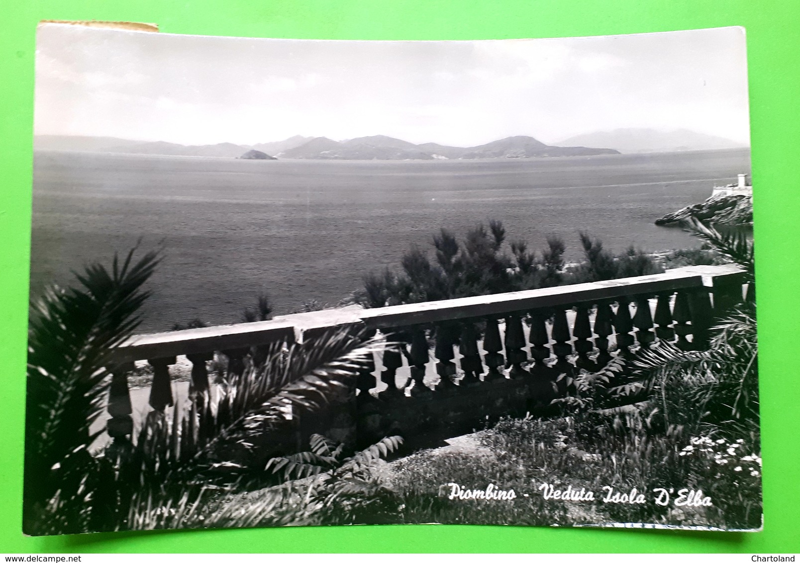 Cartolina - Piombina - Veduta Isola D'Elba - 1950 Ca. - Livorno