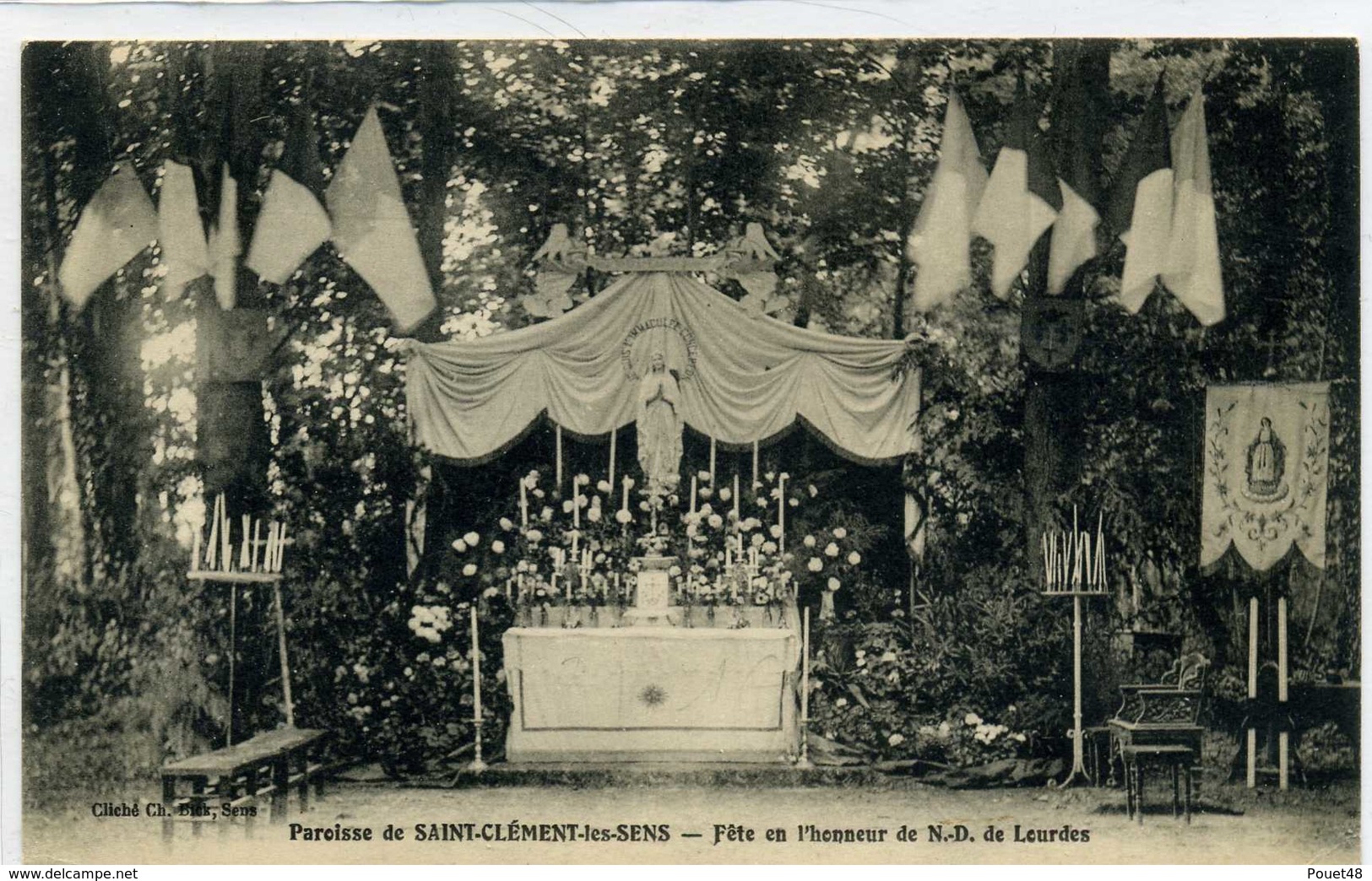 89 - SAINT CLEMENT LES SENS - Fête E L'Honneur De N.D. De Lourdes - Saint Clement