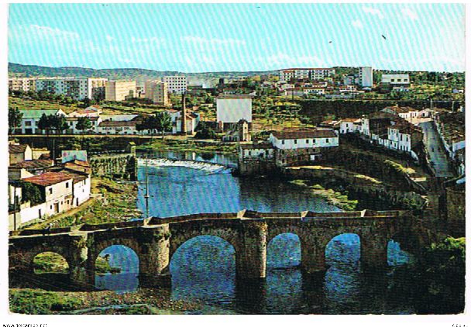 PLASENCIA  PUENTE  ROMANO  Y VISTA  PARCIAL   TBE  ES578 - Otros & Sin Clasificación