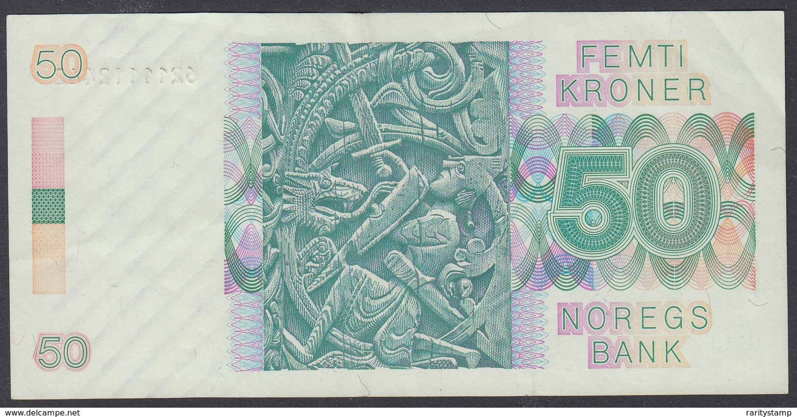 NORVEGIA 1990  50 KRONER  QFDS - Norvegia