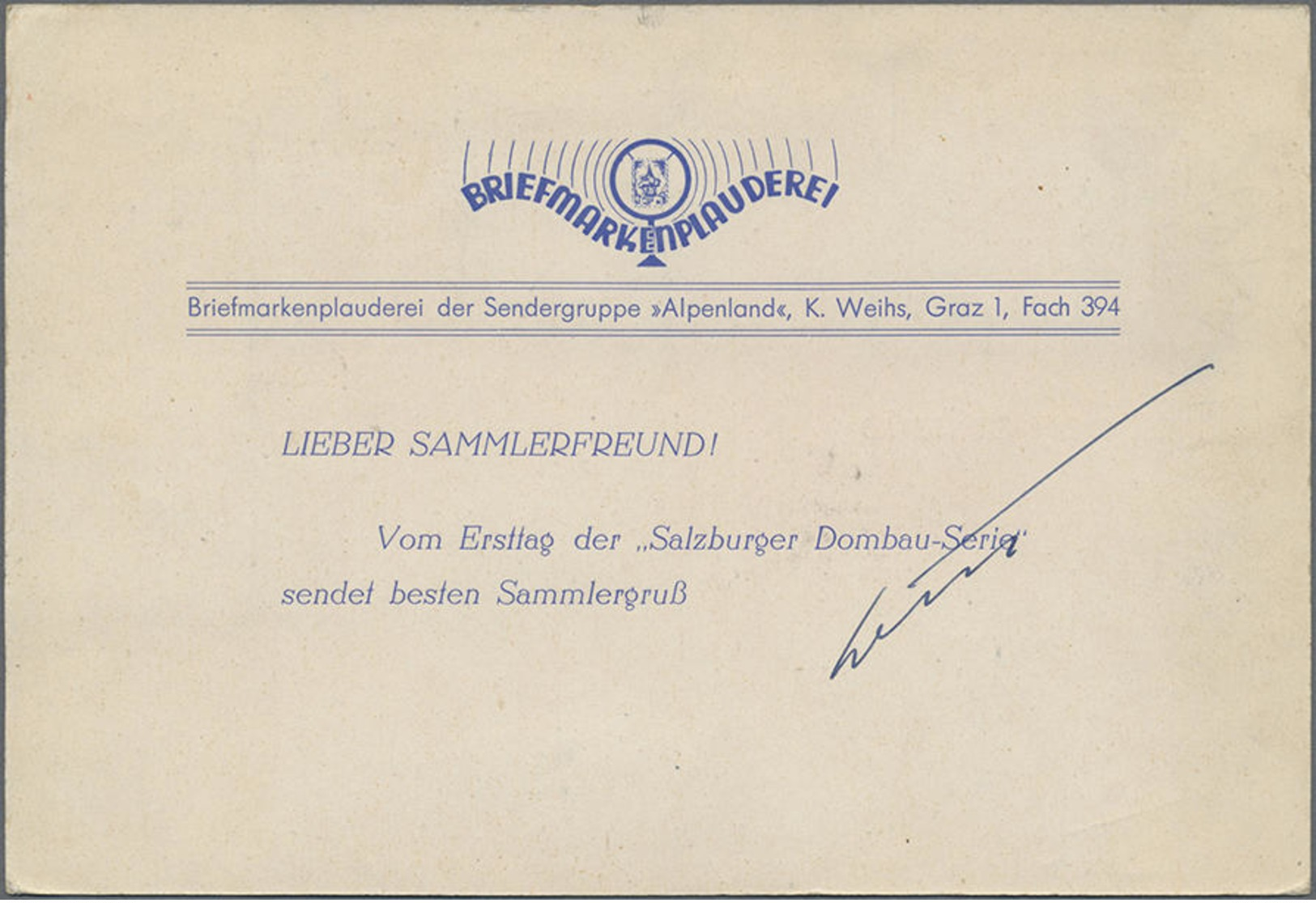 1948, Salzburger Dom Kompl. Auf Illustr. FDC Als R-Ortsbrief Von Graz,Mi. 200.- - Autres & Non Classés