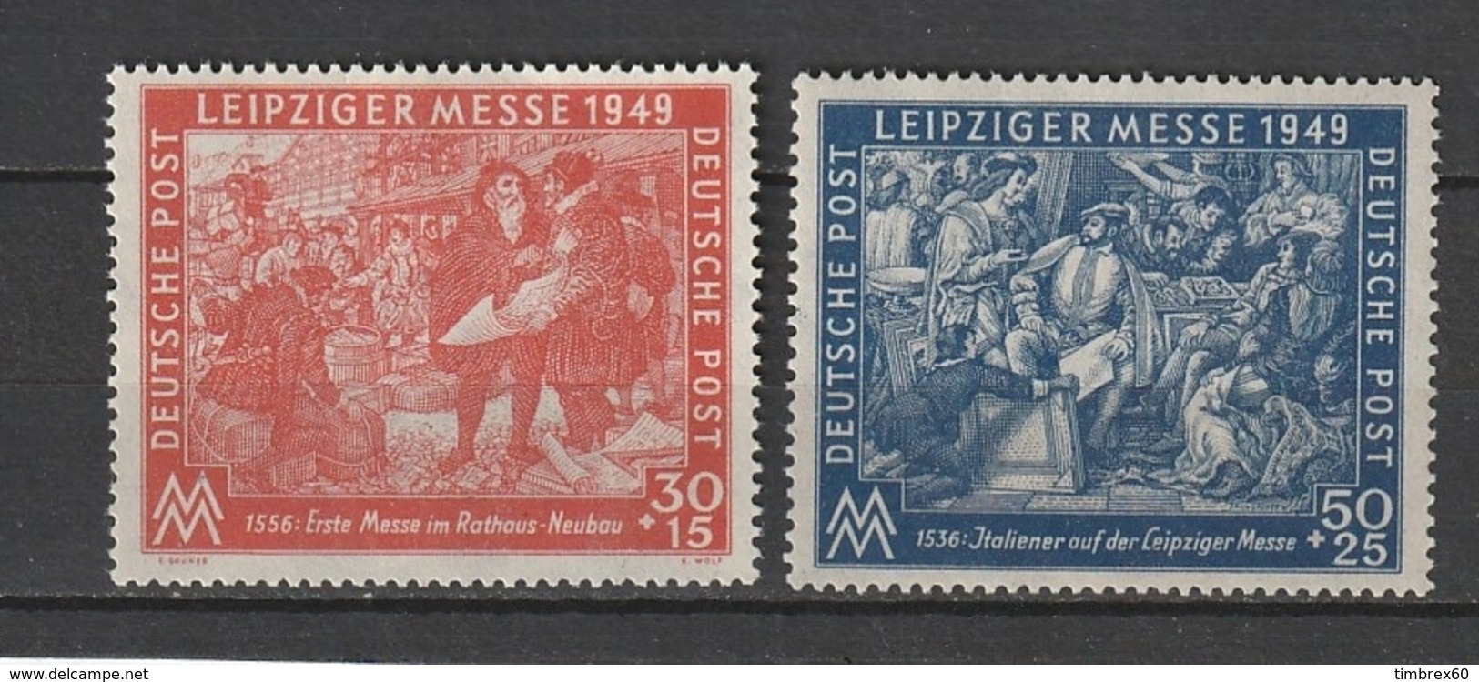 ALLEMAGNE : ZONE SOVIETIQUE - LOT 2 : EMISSIONS GENERALES - NEUF* - VOIR DESCRIPTIF COMPLET - 12 SCANS