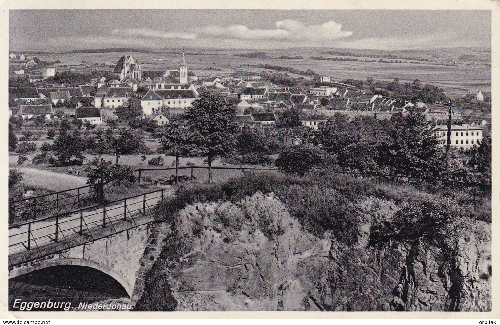 Eggenburg * Brücke, Stadtteil * Österreich * AK1309 - Horn