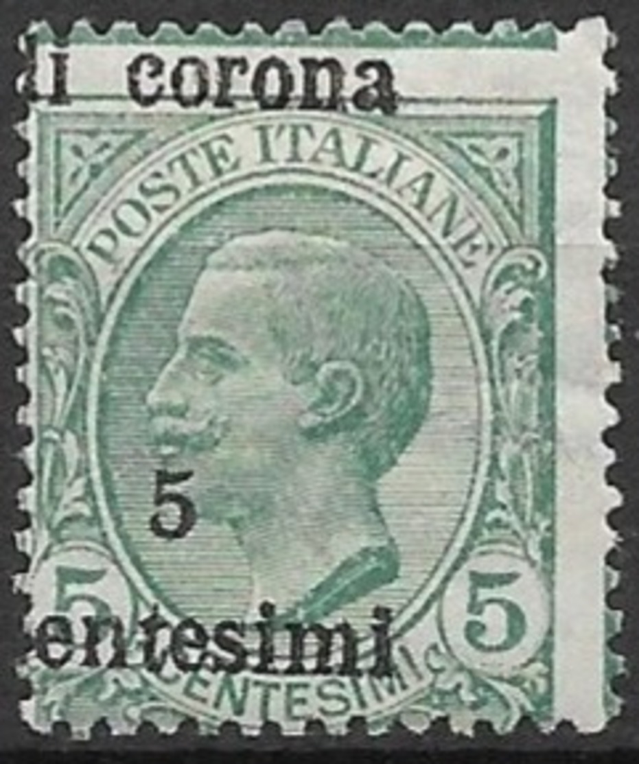 Trentino 1919 - Error Overprint - Trentino