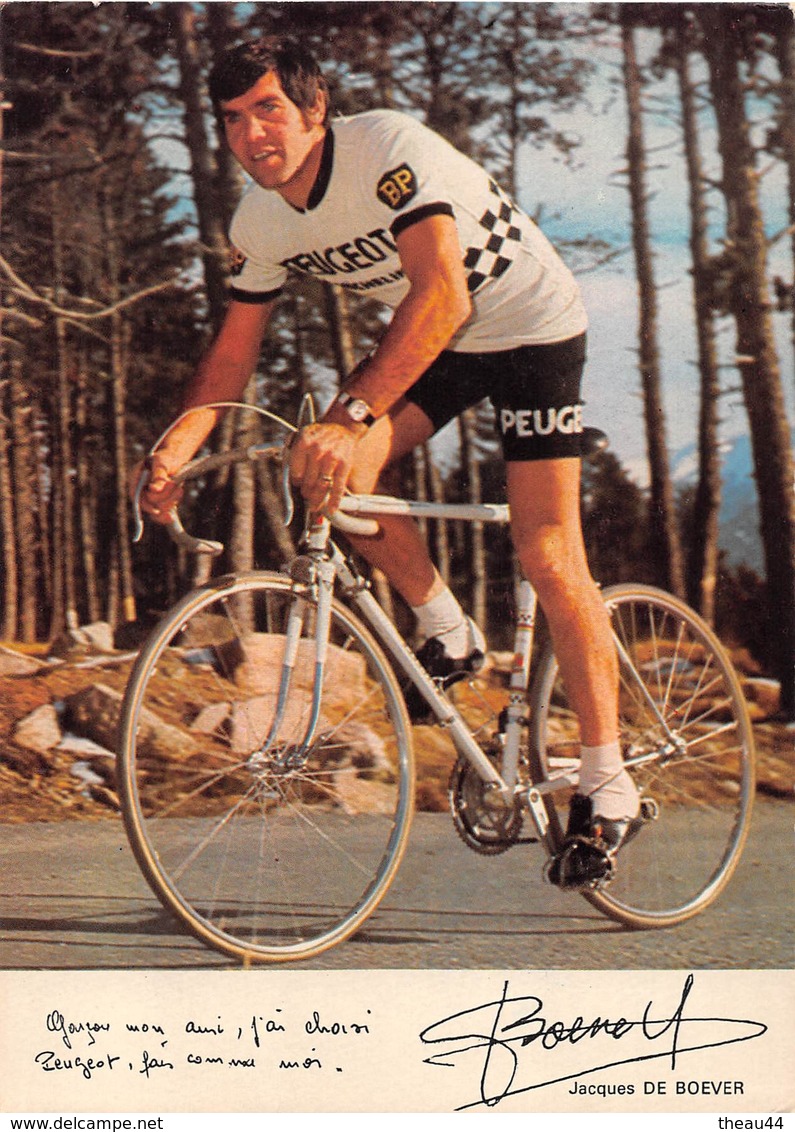 ¤¤  -  Le Coureur Cycliste Belge " Jacques DE BOEVER "  -   Cyclisme , Sport - Cyclisme