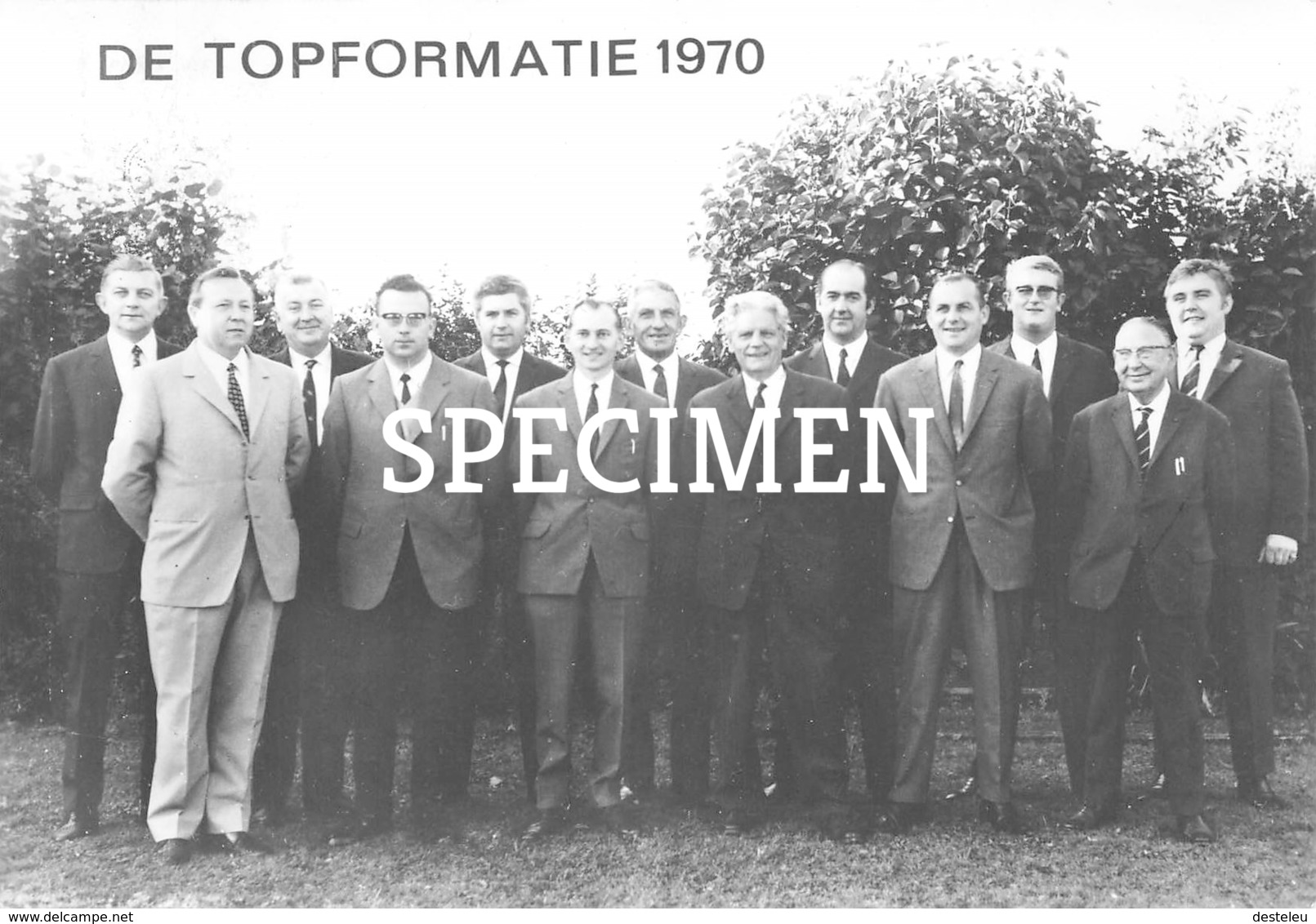 De Topformatie 1970 - Aan De Kiezers En Kiezeressen Van Sint-Lievens-Houtem - Sint-Lievens-Houtem
