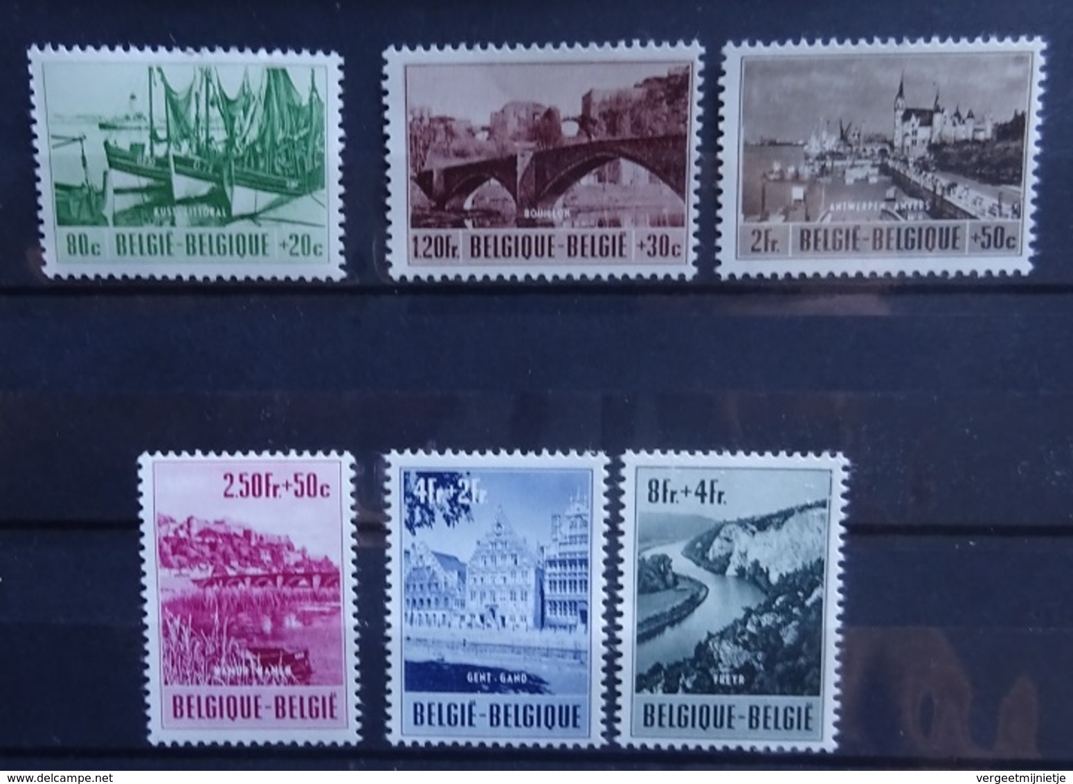 BELGIE  1953    Nr. 918 - 923    Postfris **    CW  95,00 - Unused Stamps