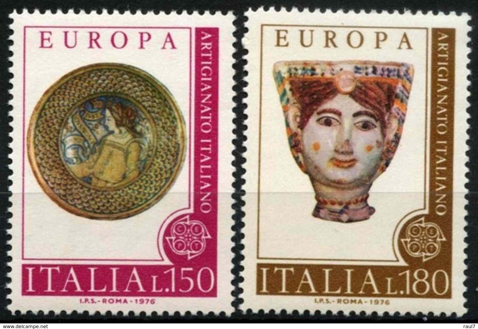 EUROPA - CEPT 1976 - Italie - 2 Val Neufs // Mnh - 1976