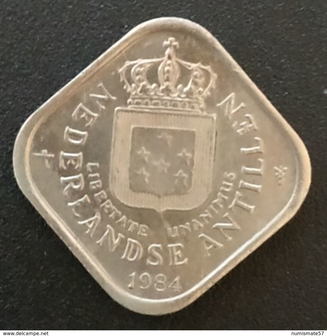 ANTILLES NEERLANDAISES - 5 CENTS 1984 - Juliana - KM 13 - NEDERLANDSE ANTILLEN - Antilles Néerlandaises