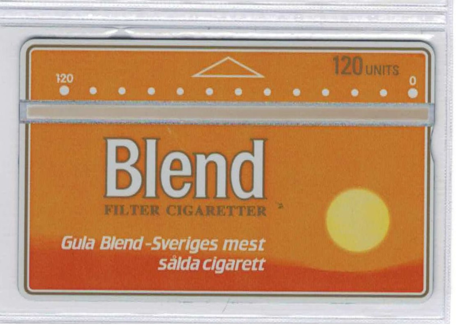 SUEDE - Holographique - BLEND 120 Unités - Mint - Voir Scans - Suède