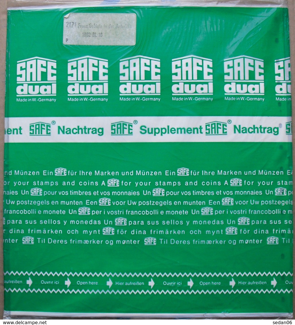 SAFE/I.D. - Jeu T.A.A.F. 1982 - Pré-Imprimés