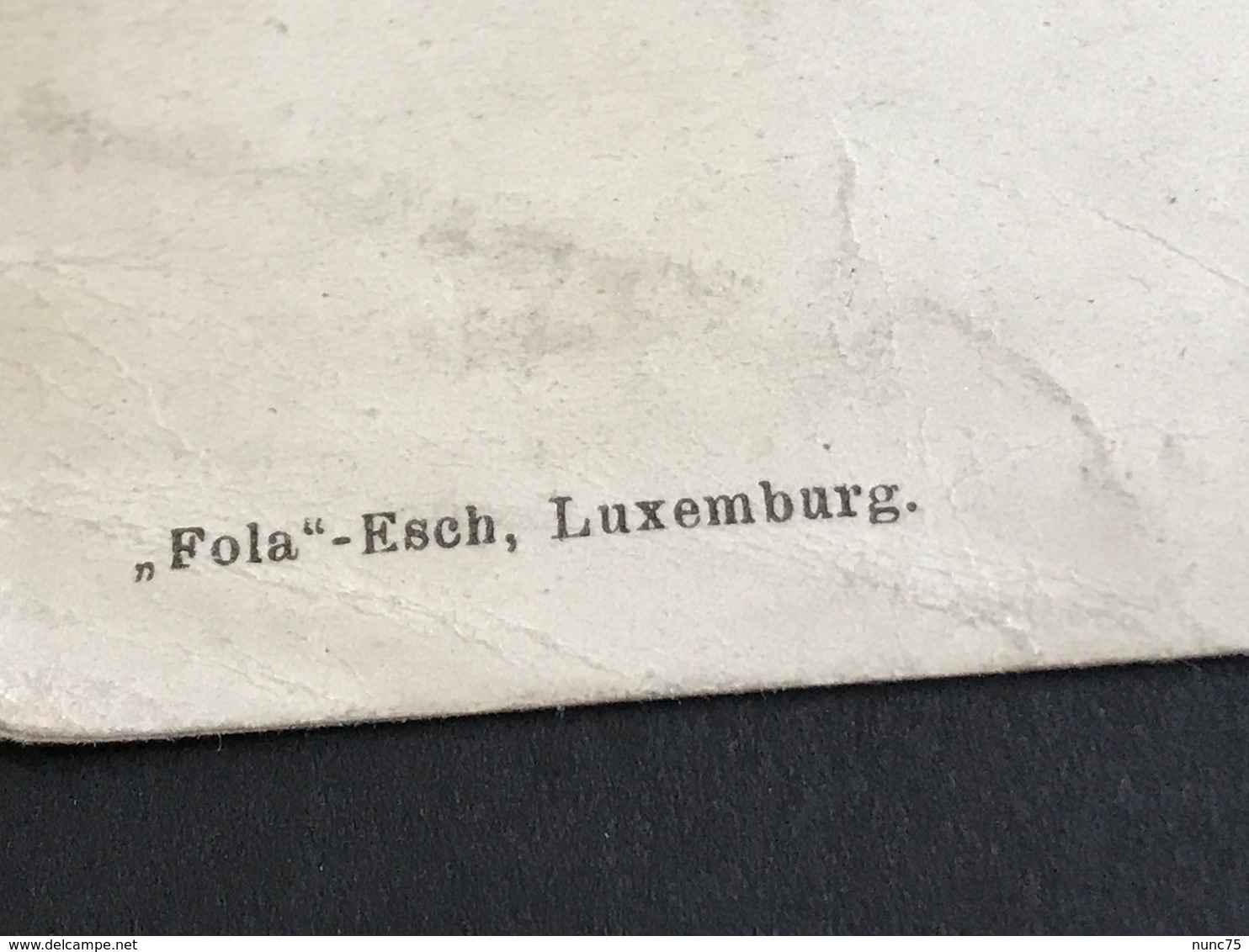 •• NEW ••  FOLA ESCH  Football  Luxemburg Luxembourg Vers 1924 - Hamilius Ginter - Esch-Alzette