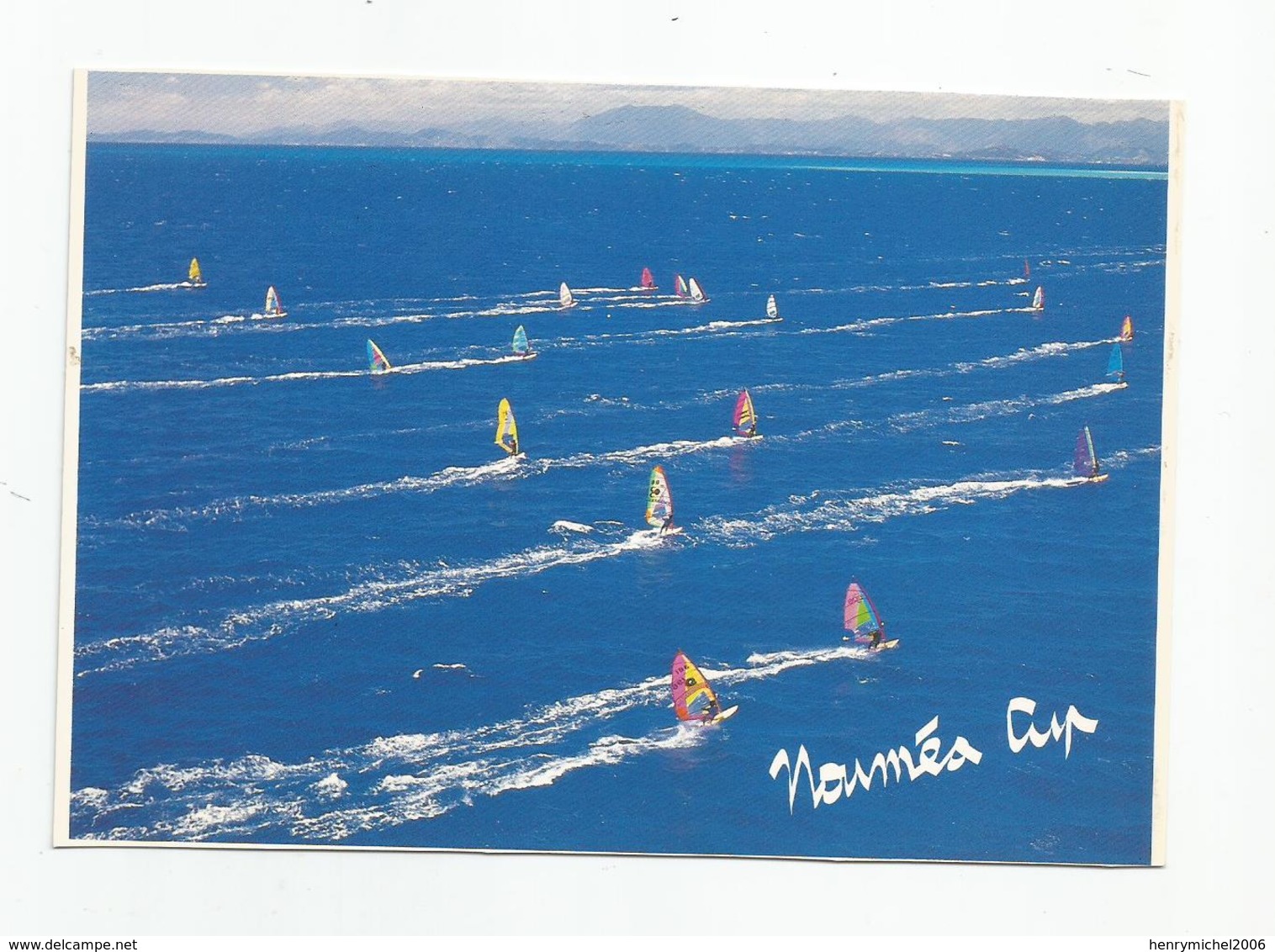 Nouvelle Calédonie Nouméa Cup Planche A Voile  Fun Board Sur Le Lagon Ed Solaris - Nouvelle Calédonie