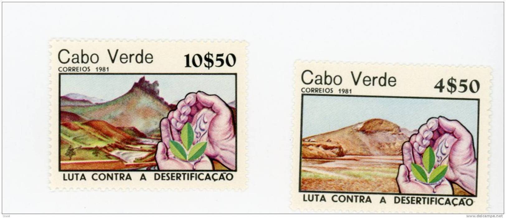 Cap Vert-Cabo Verde-1981-Lutte Contre La Désertification-série***MNH - Kaapverdische Eilanden