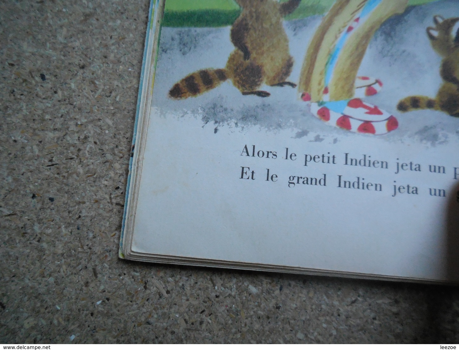 un petit livre d'or les aventures du petit indien, 1966, rare.....4A010320