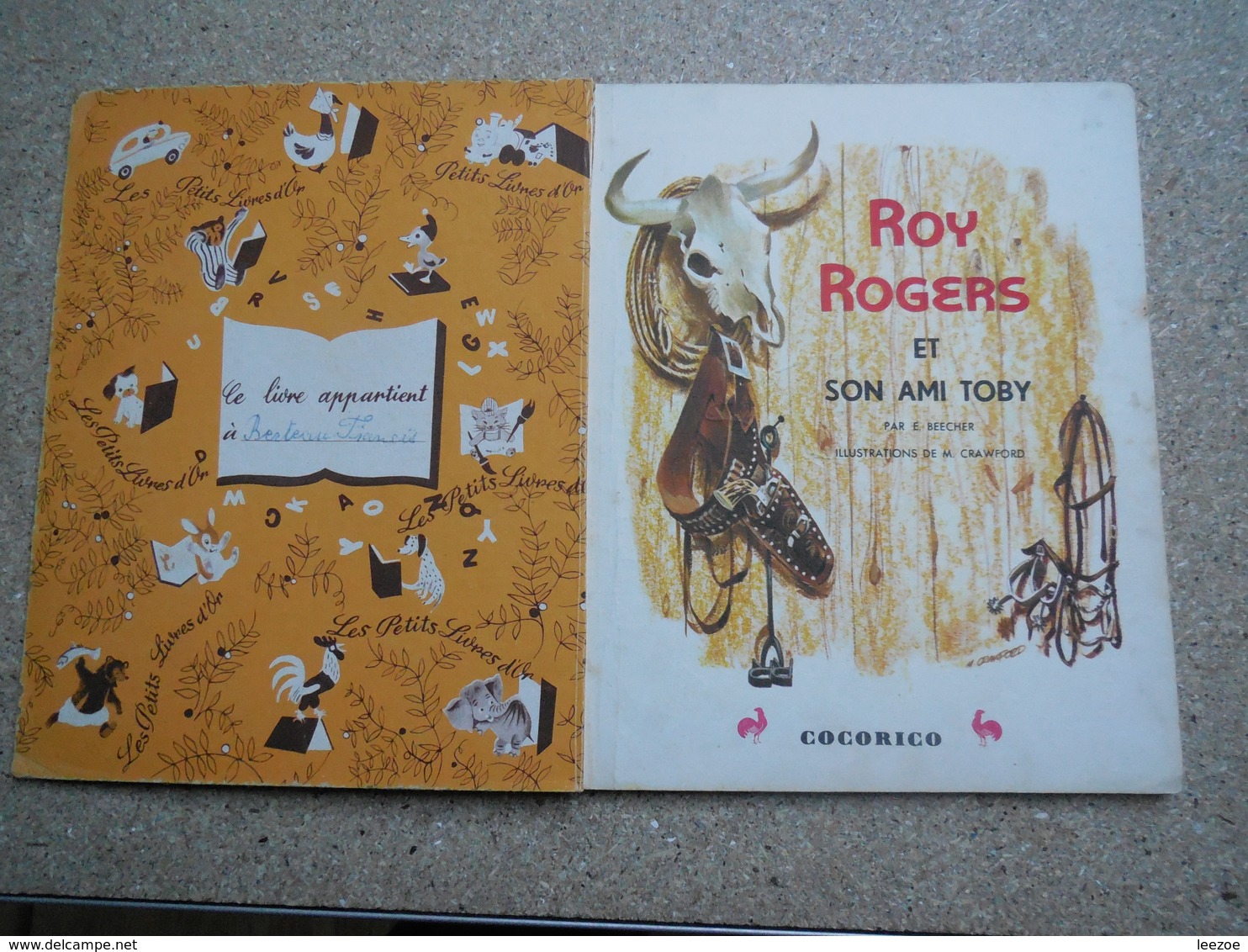 Un Petit Livre D'or Roy Rogers Et Son Ami Toby....4A010320 - Autres & Non Classés
